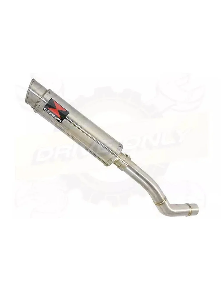 Z800 ZR800A Z800E 13 14 15 16 Tube de raccord et Silencieux Rond GP Style En Inox 360mm