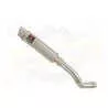 Z800 ZR800A Z800E 13 14 15 16 Tube de raccord et Silencieux Rond GP Style En Inox 350mm