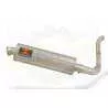 KTM 125 Duke 2011-2016 Silencieux Kit / Silencieux Ovale en Inox 400mm 