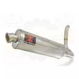 KTM 125 Duke 2011-2016 Silencieux Kit / Silencieux Ovale en Inox 400mm 