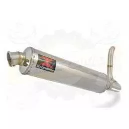 KTM 125 Duke 2011-2016 Silencieux Kit / Silencieux Rond en Inox 400mm 