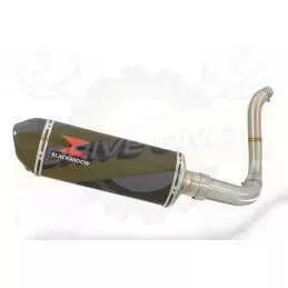 KTM 125 Duke 2011-2016 Silencieux Kit / Silencieux Ovale en Carbone 300mm