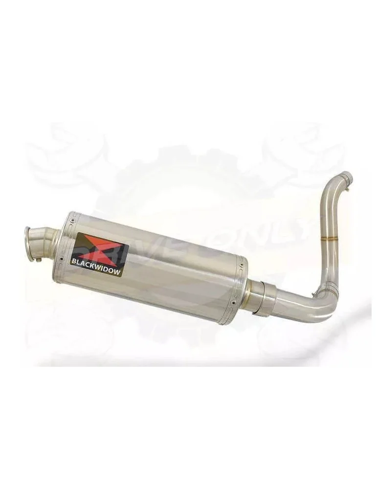 KTM 125 Duke 2011-2016 Silencieux Kit / Silencieux Ovale en Inox 300mm