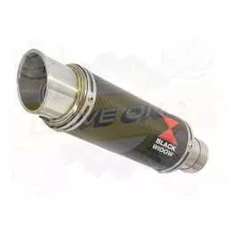Z800 ZR800A Z800E 13 14 15 16 Tube de raccord et Silencieux GP Rond En Carbone 230mm