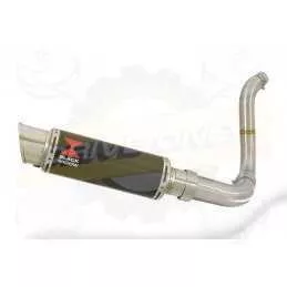 KKTM 125 Duke 2011-2016 Silencieux Kit / Silencieux Rond GP Style en Carbone 230mm