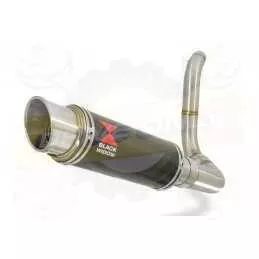 KKTM 125 Duke 2011-2016 Silencieux Kit / Silencieux Rond GP Style en Carbone 230mm