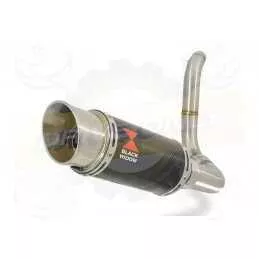 KTM 125 Duke 2011-2016 Silencieux Kit / Silencieux Rond en Carbone 200mm 