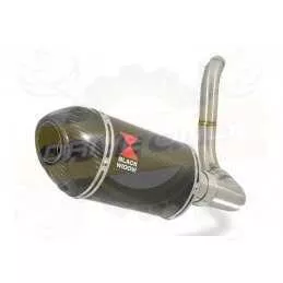 KTM 125 Duke 2011-2016 Silencieux Kit / Silencieux ovale en Carbone 200mm 