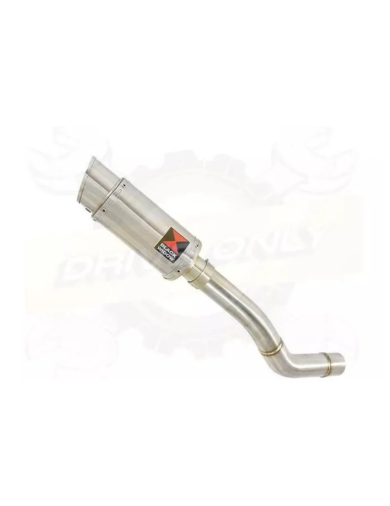 Z800 ZR800A Z800E 13 14 15 16 Tube de raccord et Silencieux Rond En Inox 200mm