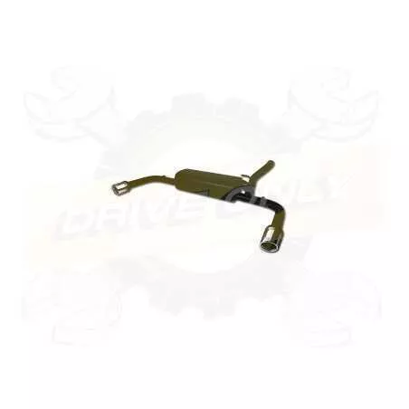 Silencieux Ulter Sport 110-309/17-1 HONDA CRX Del Sol 1992-1998 1-6i