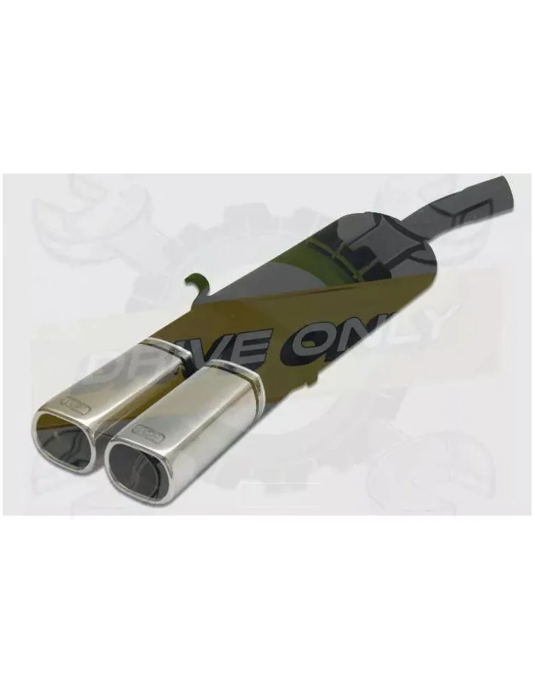 Silencieux Ulter Sport 120-206/12-1 OPEL Astra G Berline 1998-2003 Berline 2-0 Di