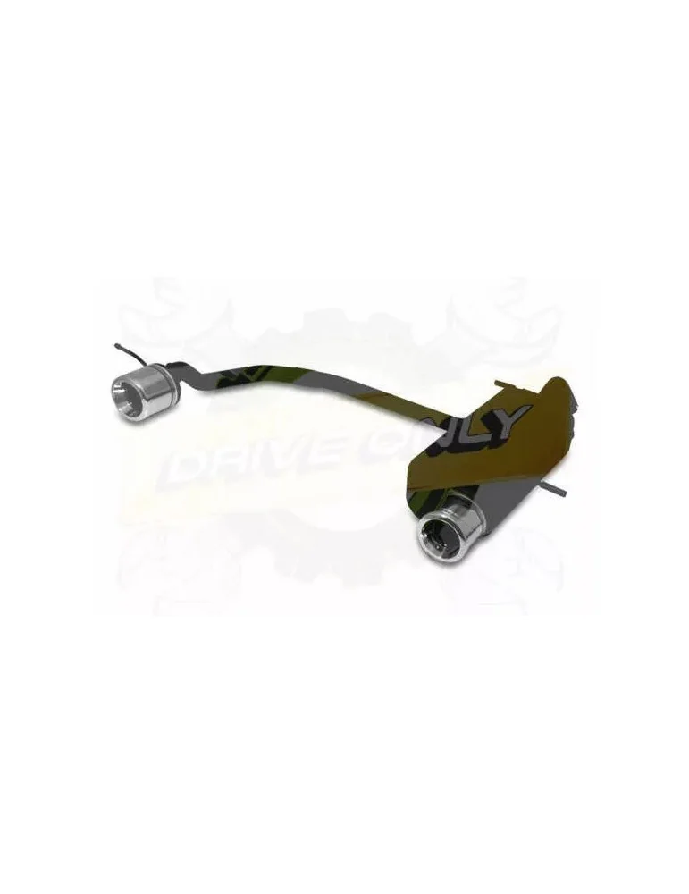 Silencieux Ulter Sport 121-302/07-2 PEUGEOT 206 1998-2003 1-4 8V & 16V