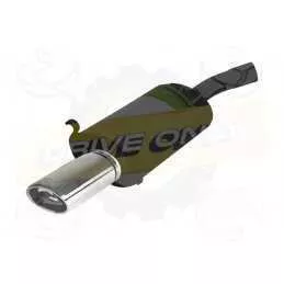 Silencieux Ulter Sport 122-107/27 RENAULT Megane II Break 2002-2009  Break & Cabriolet 1.4 16v / 1.6 16v / 2.0 16v / 1.5 Dci / 1