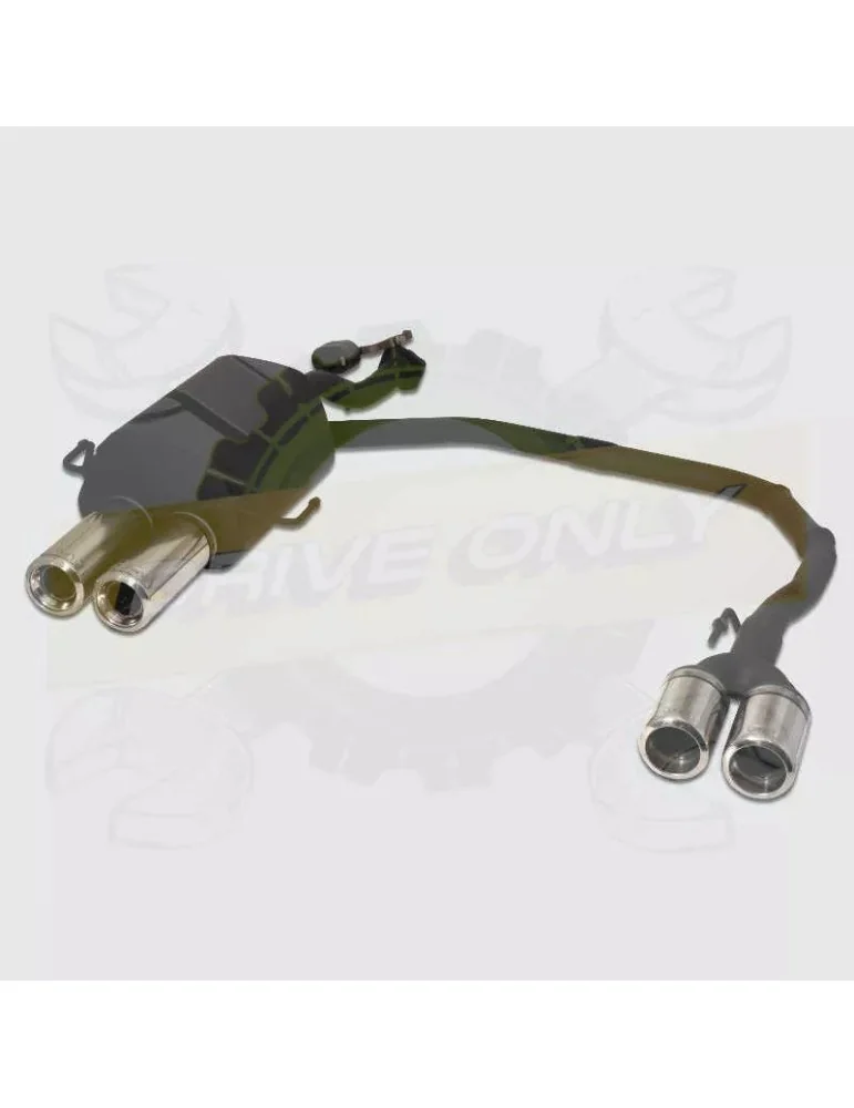 Silencieux Ulter Sport 107-411/07-2 FIAT Grande Punto 2005-2009 1-4i
