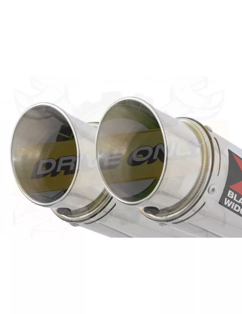 Sl 1000 Falco  1999 - 2005   4-2 Exhaust tube de raccords & Silencieuxs Rond GP Style En Inox 230mm