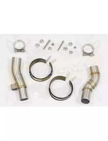 Sl 1000 Falco  1999 - 2005   4-2 Exhaust tube de raccords & Silencieuxs Rond En Inox 300mm