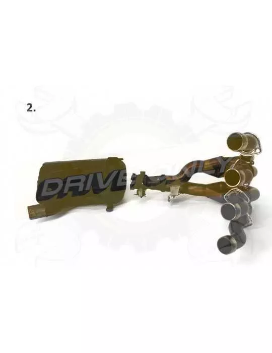 Décatalyseur / Décat sport Dominator :  GSXR 600 / 750 2008 - 2010
