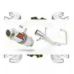 Silencieux + Ligne sport Dominator : YBR 125 2000 - 2008