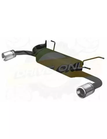 Silencieux Ulter Sport 116-303/17-1 MAZDA MX5 Modèle NB 1998-2005 Coupé & Cabriolet 1.6 / 1.8 