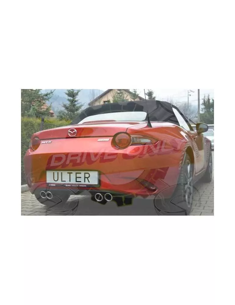 Silencieux Inox Ulter Sport 116-413/70RS P bis MAZDA MX5 Modèle ND 2014 - 201x Coupé & Cabriolet 2.0