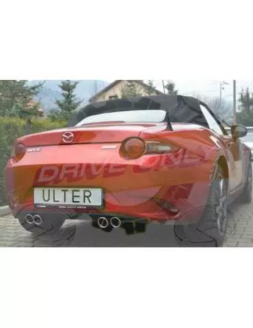 Silencieux Ulter Sport 116-413/70RS bis MAZDA MX5 Modèle ND 2014 - 201x Coupé & Cabriolet 2.0