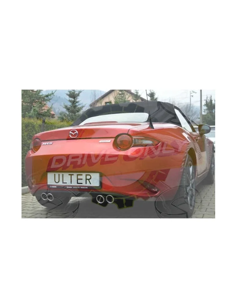 Silencieux Ulter Sport 116-413/70RS bis MAZDA MX5 Modèle ND 2014 - 201x Coupé & Cabriolet 2.0 Silencieux Ulter Sport 116-413/70RS bis MAZDA MX5 Modèle ND 2014 - 201x Coupé & Cabriolet 2.0