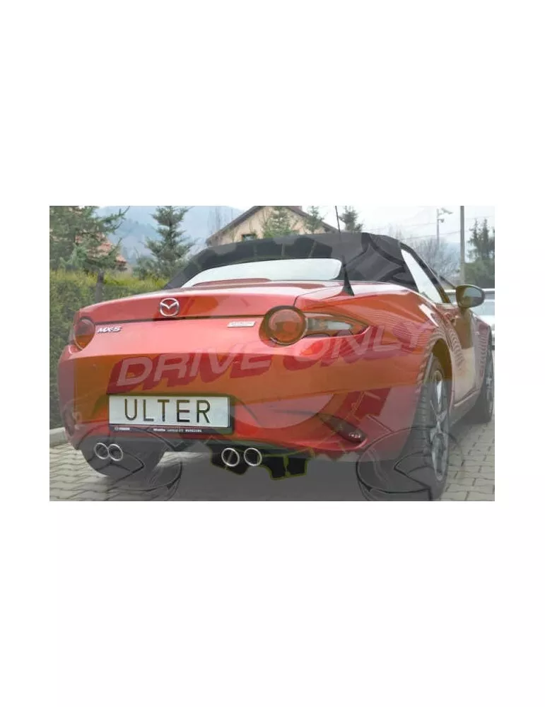 Silencieux Ulter Sport 116-413/70RS bis MAZDA MX5 Modèle ND 2014 - 201x Coupé & Cabriolet 2.0