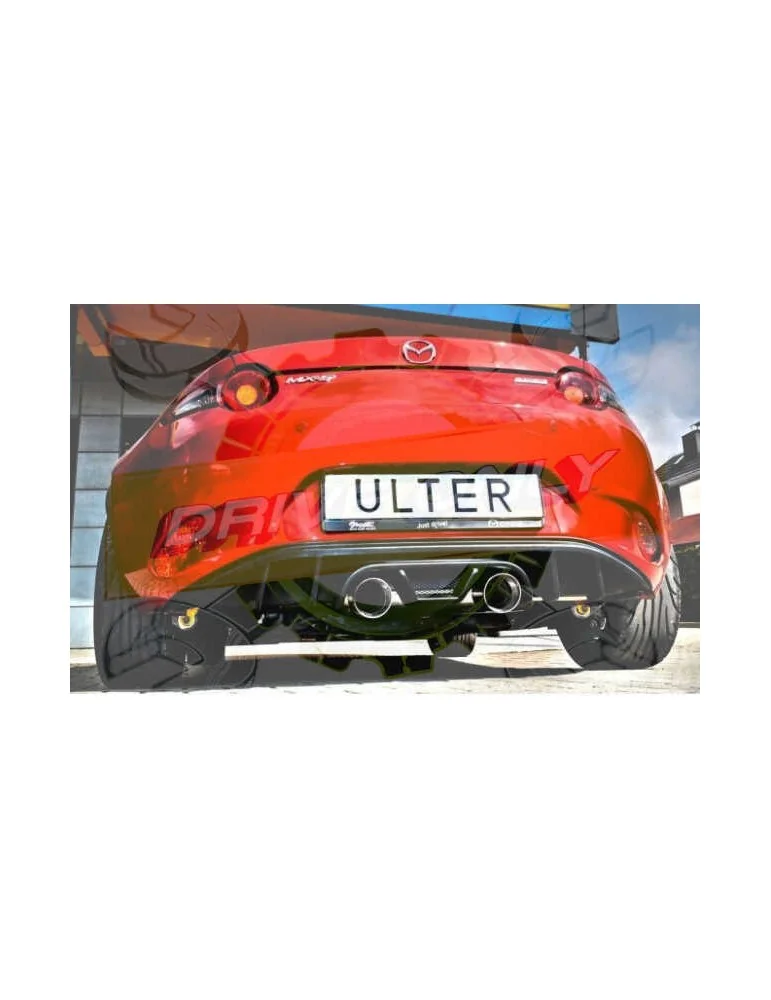 Silencieux Ulter Sport + Diffuseur  116-413/70RS bis MAZDA MX5 Modèle ND 2014 - 201x Coupé & Cabriolet 2.0 Silencieux Ulter Sport + Diffuseur  116-413/70RS bis MAZDA MX5 Modèle ND 2014 - 201x Coupé & Cabriolet 2.0