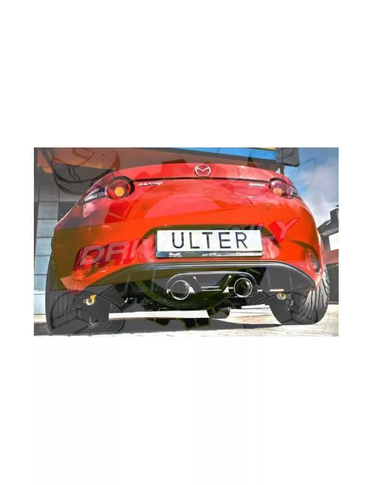 Silencieux Ulter Sport + Diffuseur  116-413/70RS bis MAZDA MX5 Modèle ND 2014 - 201x Coupé & Cabriolet 2.0