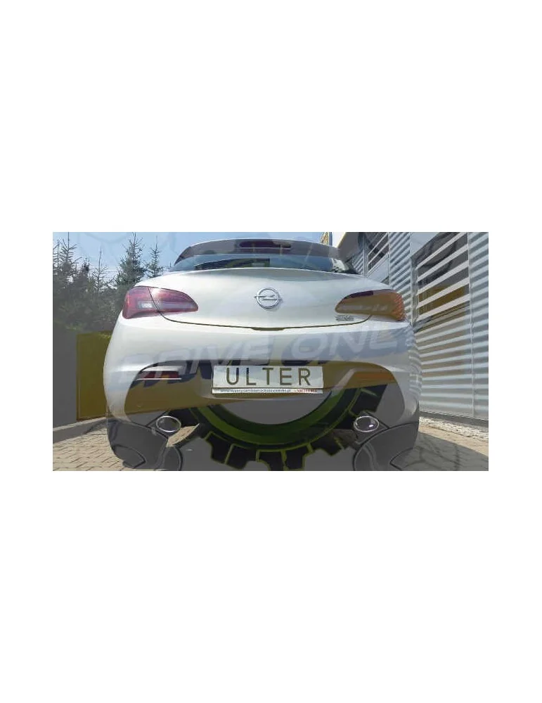 Silencieux Duplex Ulter Sport 120-353/27 bis  OPEL Astra J GTC 2010 - 2015 1.6CDTi / 1.4T / 1.6T / 1.6T Sidi