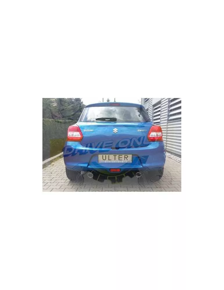 Silencieux Duplex Ulter Sport 127-311/80RS bis SUZUKI Swift V 2017-201x 1.2 DualJet