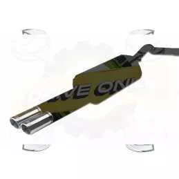 Silencieux Ulter Sport 101-204/70RS AUDI A4 Modèle B5 V6 1997-2001 Break 2-5 TDi V6