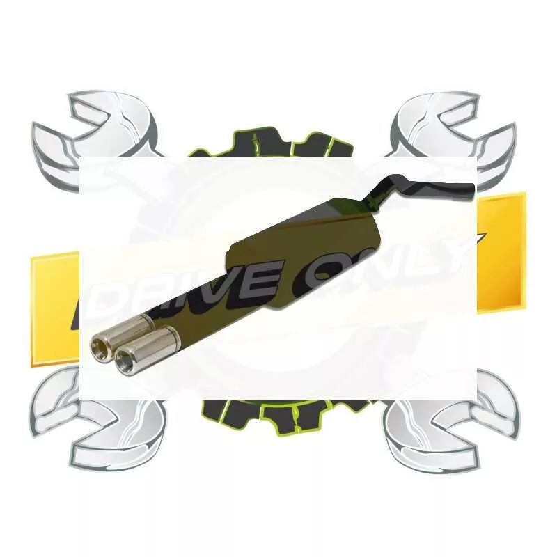 Silencieux Ulter Sport 101-204/07-2 AUDI A4 Modèle B5 V6 1997-2001 Break 2-5 TDi V6