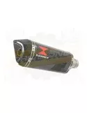VFR800F VFR 800 2014-2017 (RC79) Exhaust tube de raccord et Hexagonale En Carbone Silencieux + Carbon Tip 300mm