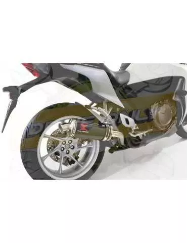 VFR1200F / VFR 1200 2010-2016  Exhaust tube de raccord et Ovale En Carbone Silencieux 300mm