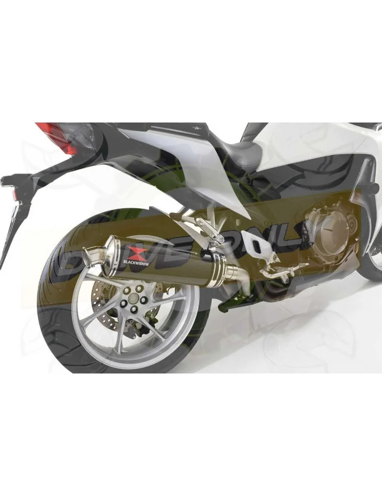 VFR1200F / VFR 1200 2010-2016  Exhaust tube de raccord et Ovale En Carbone Silencieux 400mm