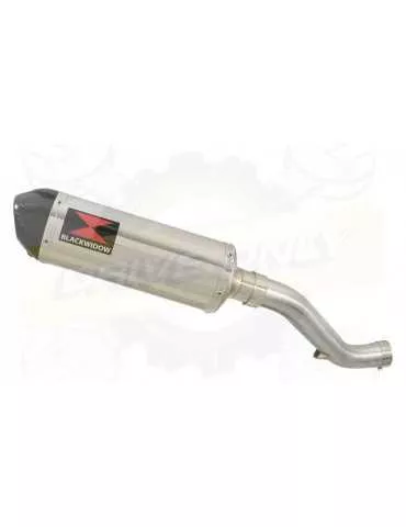 VFR1200F / VFR 1200 2010-2016  Exhaust tube de raccord et Ovale Silencieux En Inox + En Carbone Tip 300mm