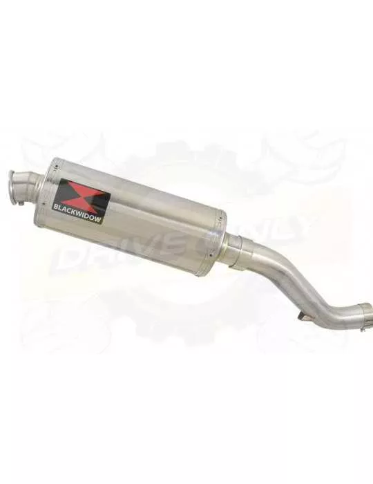 VFR1200F / VFR 1200 2010-2016  Exhaust tube de raccord et Silencieux Oval Inox 300mm