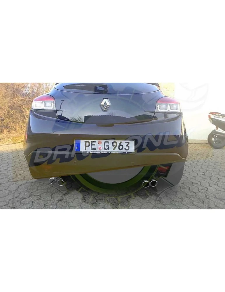 Silencieux Ulter Sport 122-413/70RS RENAULT Megane III Berline & Coupé 2008-2012  1.4 Tce / 1.6 16V / 2.0 Tce / 1.5 Dci / 1.9 Dc