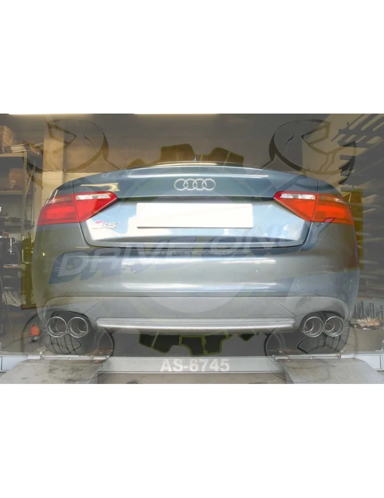 Silencieux direct  Sport  Inox DriveOnly  Audi S5 4.2 V8 Coupé 2007 - 2017