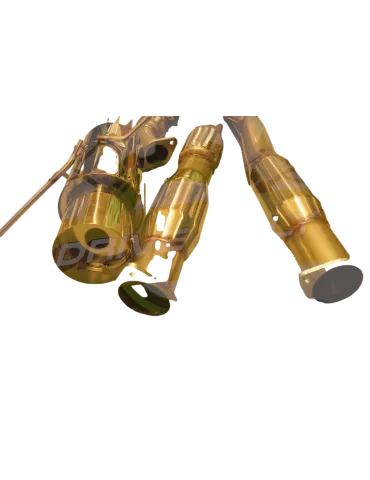 Ligne d'échappement Direct DriveOnly Impreza WRX / STI Moteur EJ20 1992 - 2004