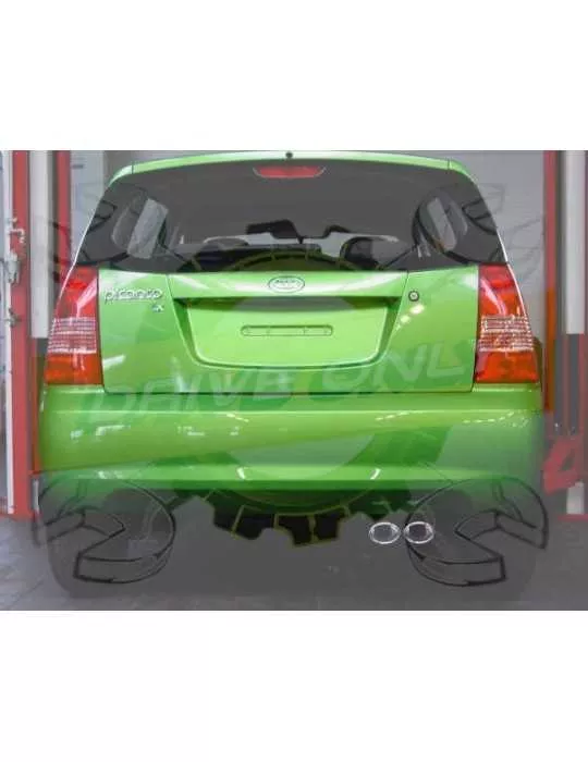 Silencieux Ulter Sport 112-201/10 Kia Pincanto 1.0 / 1.1 2004 - 2011