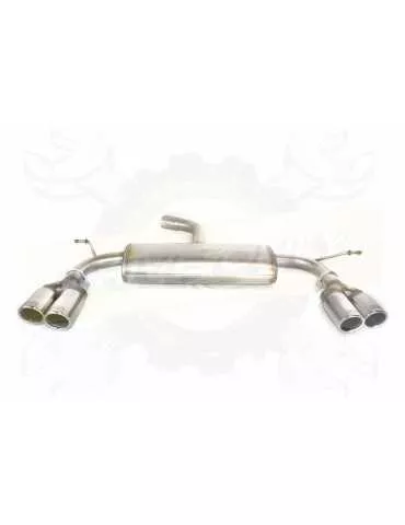 Silencieux Ulter Sport Inox 129-417/70RS P VOLKSWAGEN Touran 2003-2010 1.4 Tsi / 1.6 Fsi / 2.0 Fsi / 1.9 Tdi / 2.0 Tdi