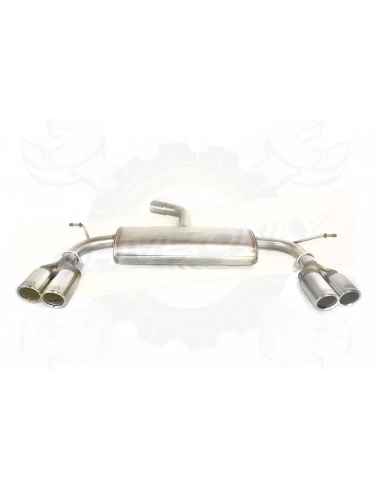 Silencieux Ulter Sport Inox 129-417/70RS P VOLKSWAGEN Touran 2003-2010 1.4 Tsi / 1.6 Fsi / 2.0 Fsi / 1.9 Tdi / 2.0 Tdi