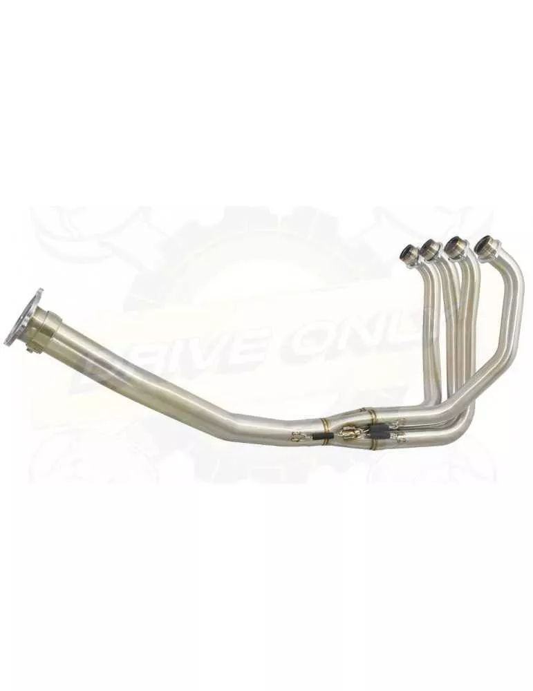 ZXR750 ZXR 750 J K L M 91-95 Ligne complètes & Ovale Noir Silencieux En Inox + En Carbone Tip 400mm