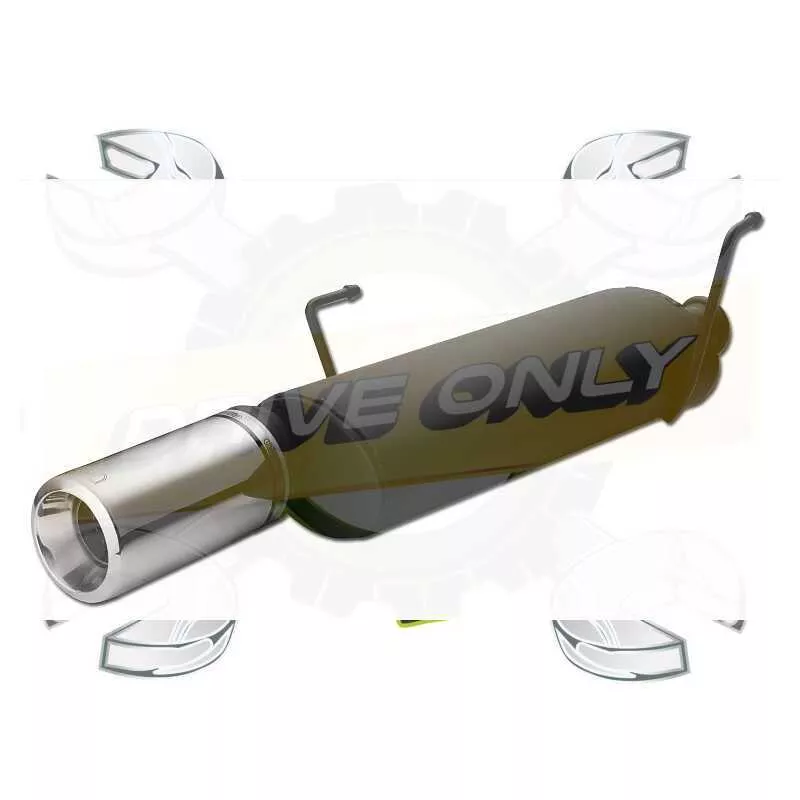 Silencieux Ulter Sport 121-109/17-1 PEUGEOT 206 1998-2006 2.0 16V S16 / 2.0 Hdi