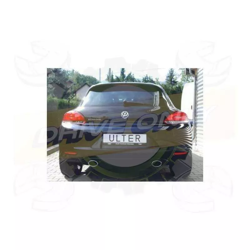 Silencieux Ulter Sport 129-316/27 VOLKSWAGEN Scirocco III Look R 2008-2013 1.4 Tsi / 2.0 Tdi /2.0 Tsi