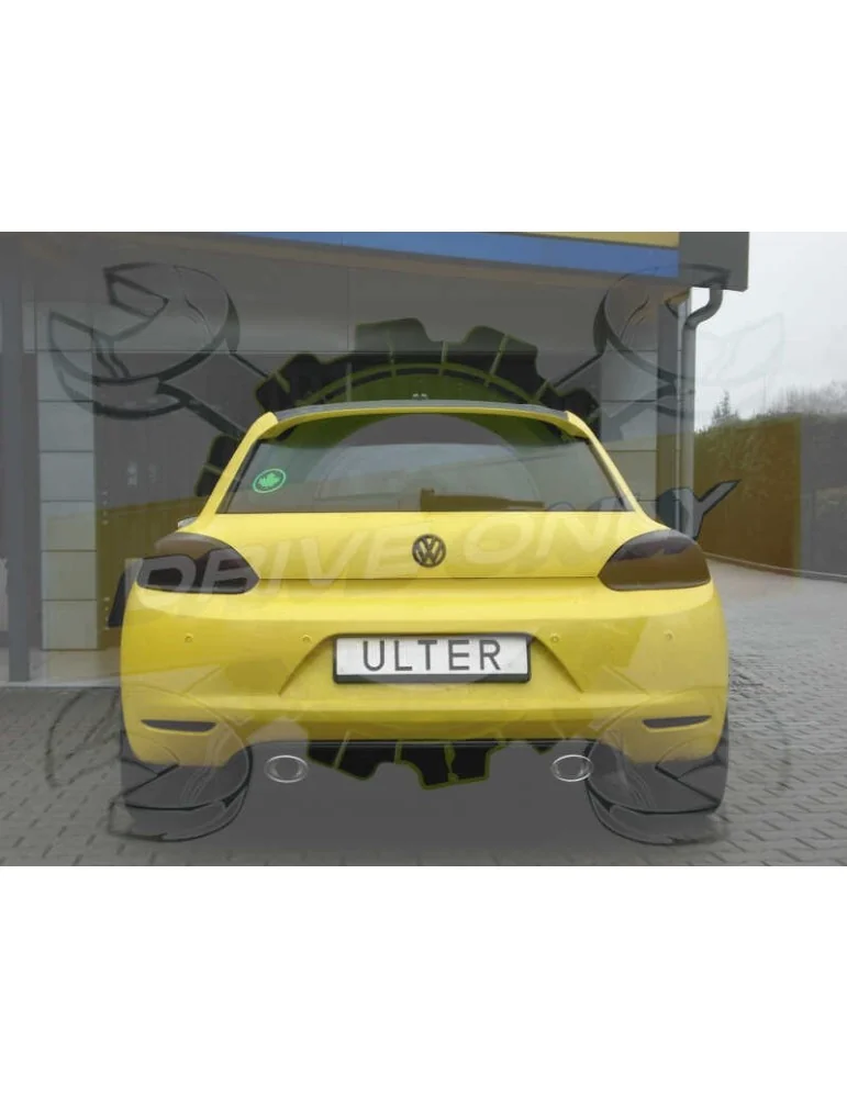 Silencieux Ulter Sport 129-316/27 VOLKSWAGEN Scirocco III Look R 2008-2013 1.4 Tsi / 2.0 Tdi /2.0 Tsi
