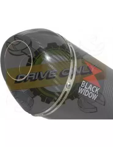KTM 125 Duke 2017-2019  Silencieux en Carbone + CanuleCarbone  200mm