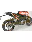 KTM 125 Duke 2017-2019  Silencieux en Carbone + CanuleCarbone  200mm